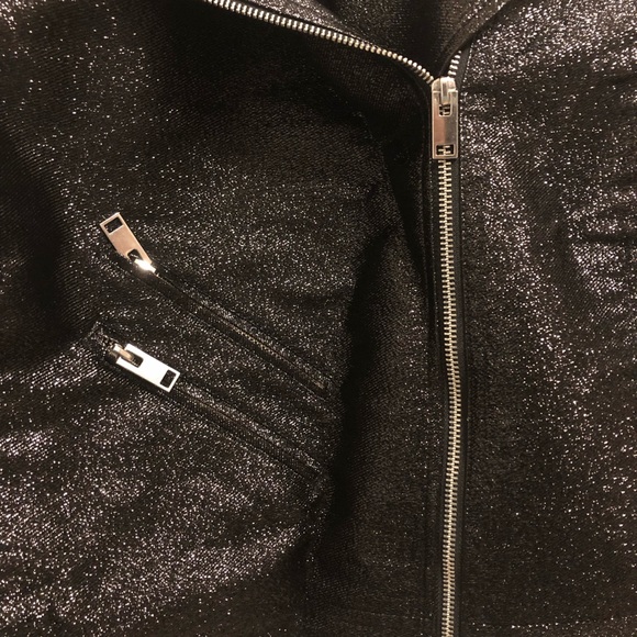 H&M Black Sparkle Jacket (NEW WITH TAG) - Picture 4 of 7